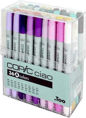 Copic Markers Ciao 36a Conbini Japan Your Japanese Online Store